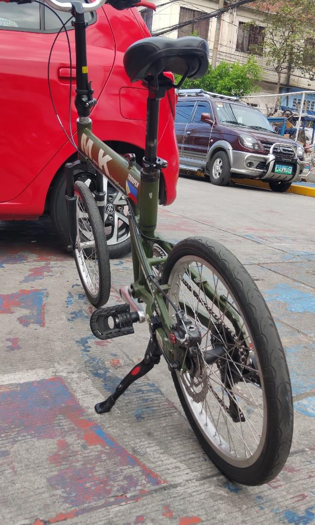 Mars Kingdom Folding Bike 20 inch. Full Alloy not fork. W Shimano parts 9speed Sora Rd. Altus Right Shifter mega9