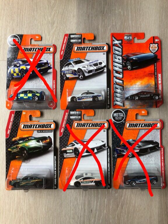 MATCHBOX Diecast Model Cars (ASSORTMENT 1), Hobbies & Toys, Toys