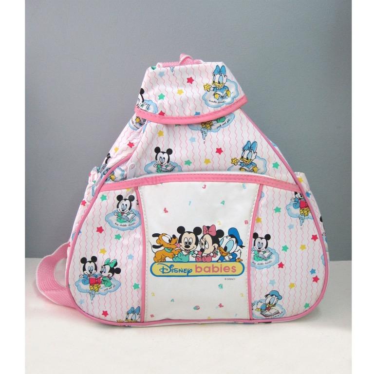 Mickey & Friends Kids Back Pack (Category: Diaper Bags & Wetbags) located in Manila. Submitted by thebookclubz (Listing ID 1067062455, Image 2). Description: Has small pockets to put things Can put bottles on pockets Washable 3 Colors Available New, Stored .