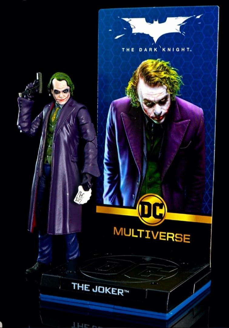 MISB DC Multiverse Signature Collection The Joker Heath Ledger Batman MovieThe Dark Knight