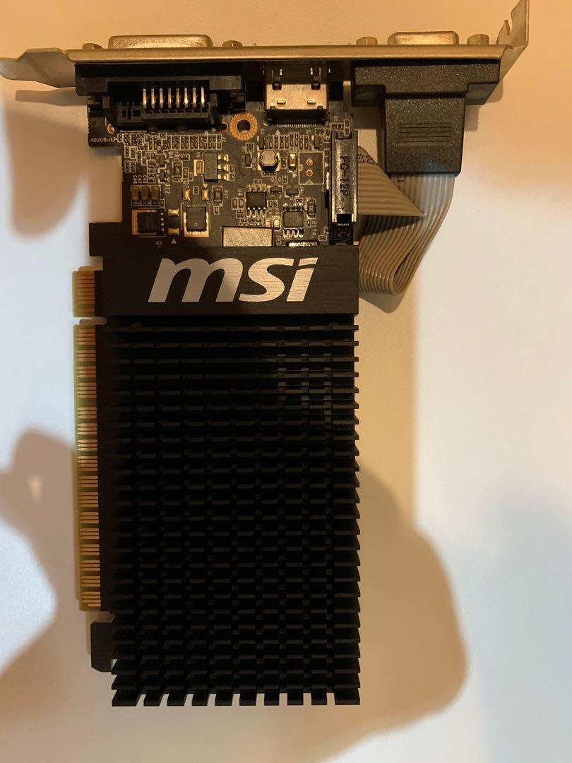Msi gt 710 clearance low profile