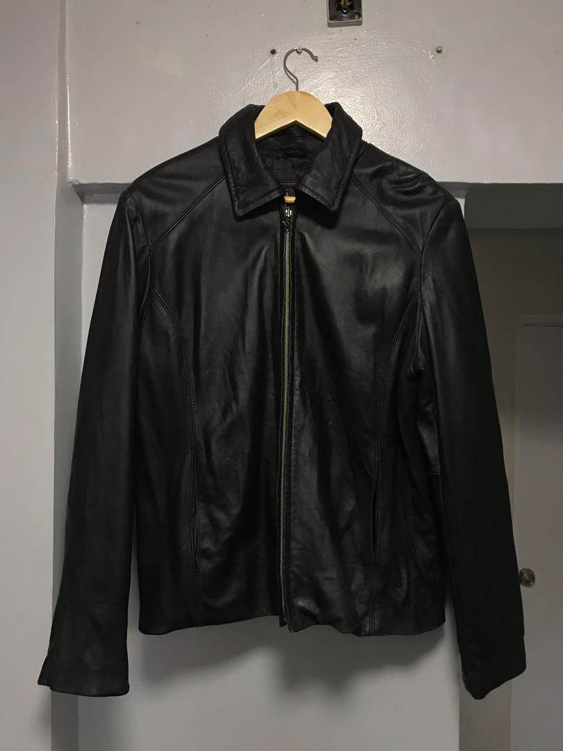 winlit leather coat