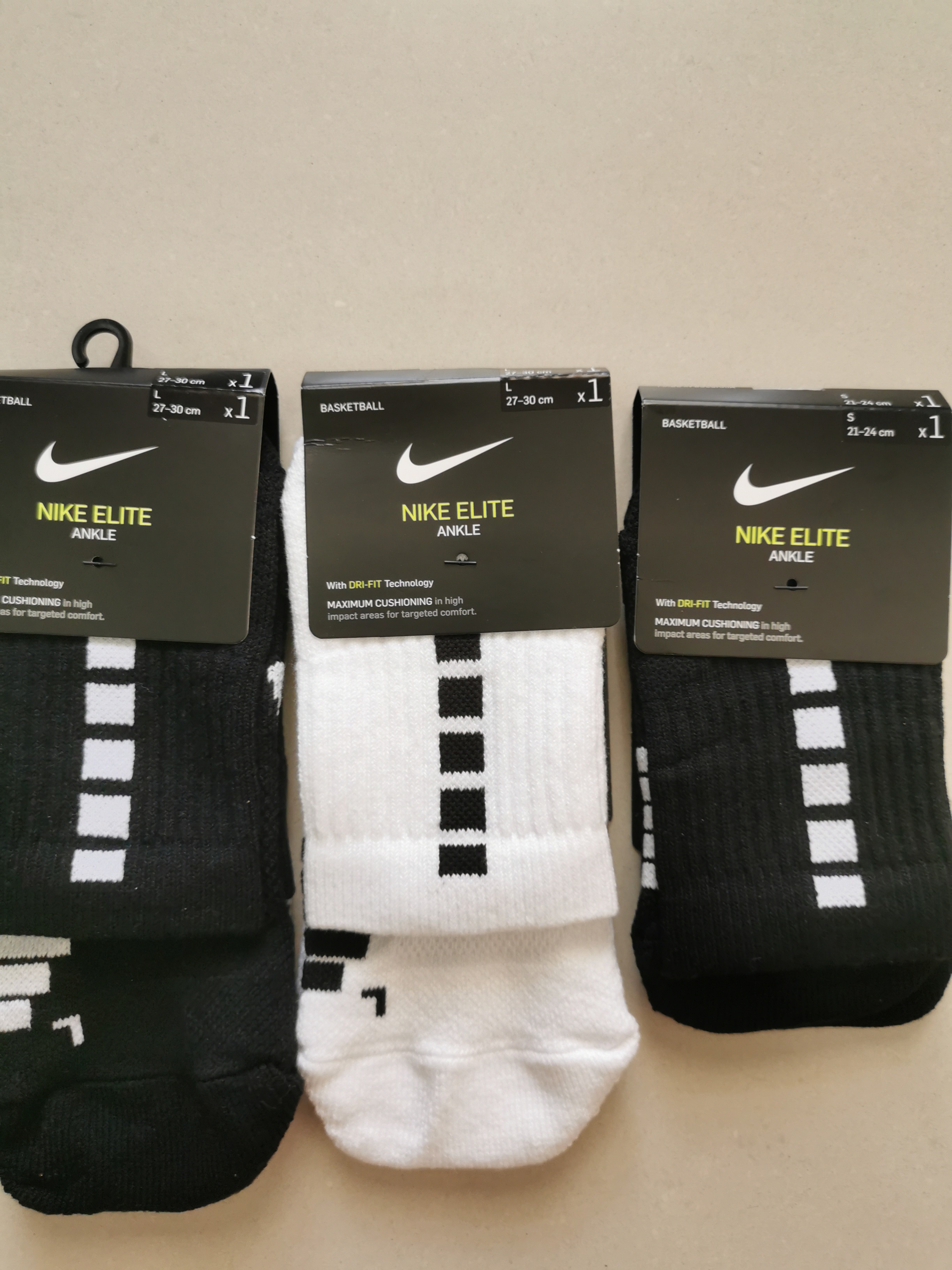 nike elite ankle socks