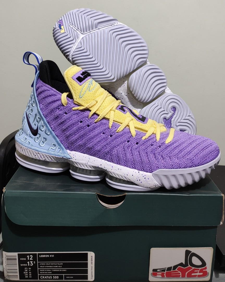 Lebron 16 cheap lakers championships
