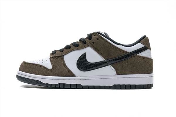 nike sb dunk low white and black