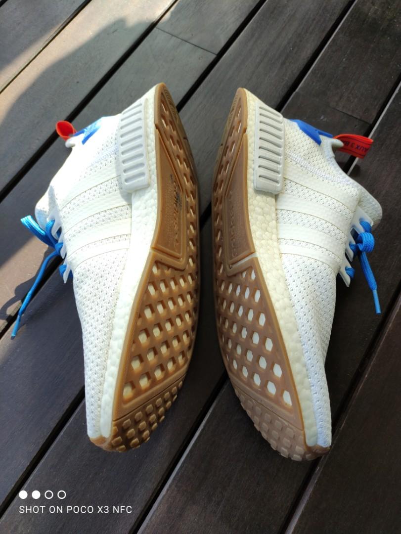 Adidas nmd boost white sales