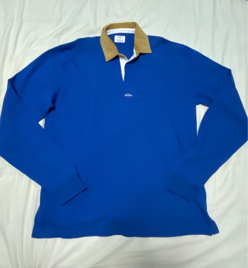 Noah NYC Rugby Polo - Blue, Size XL, Men's Fashion, Tops & Sets