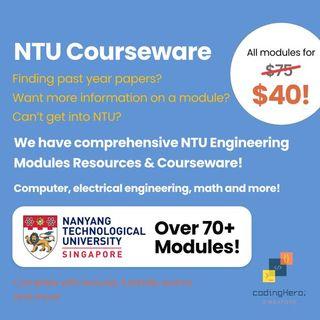 NTU Computer Electrical Engineering Mods Notes Repository Lectures Tutorials Labs Notes University Notes