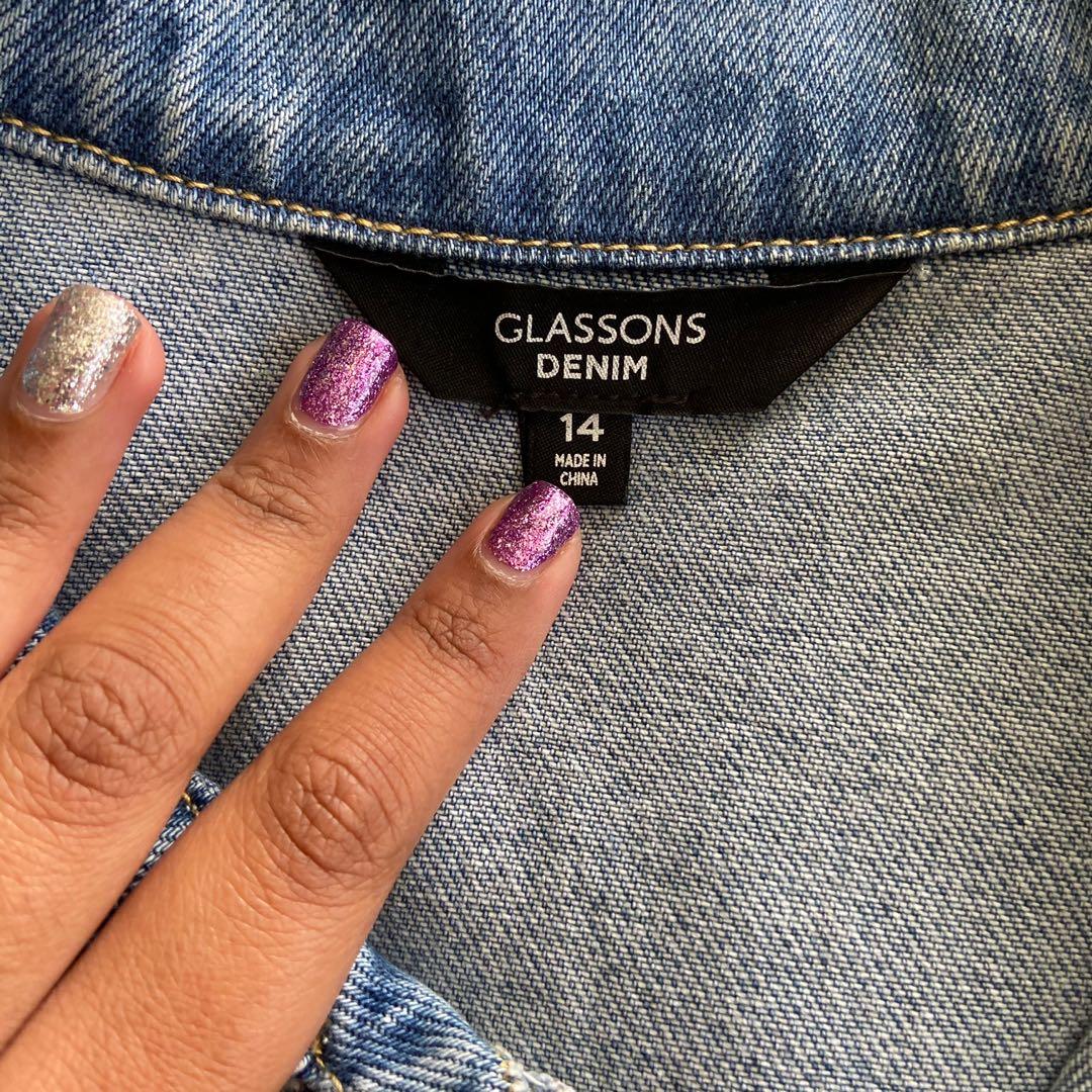 Glassons oversized denim on sale jacket