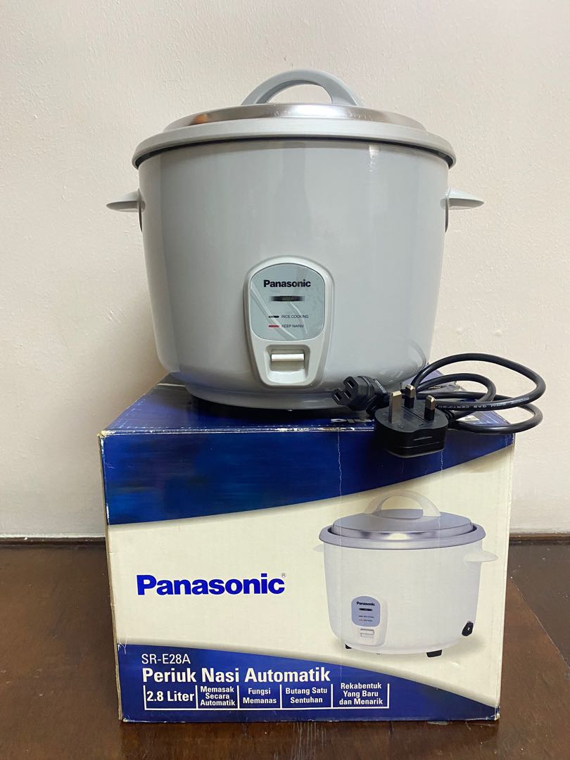 Panasonic Rice Cooker SRE28A (2.8L), TV & Home Appliances, Kitchen