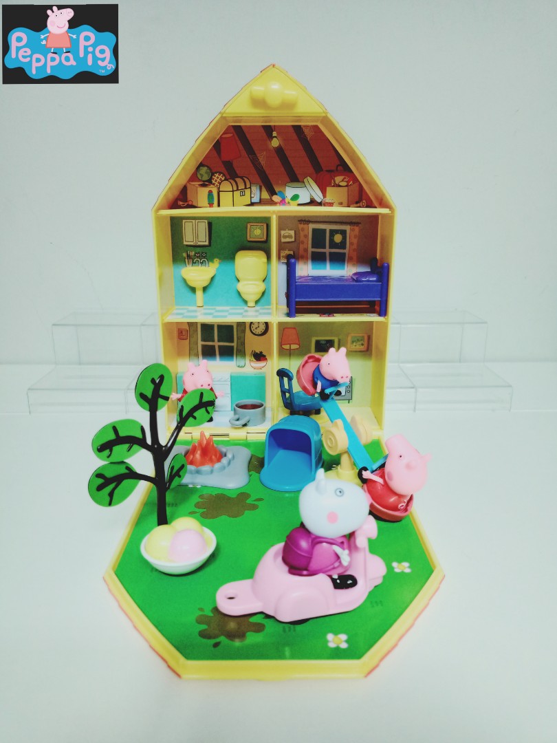 Peppa pig home and garden playset sales