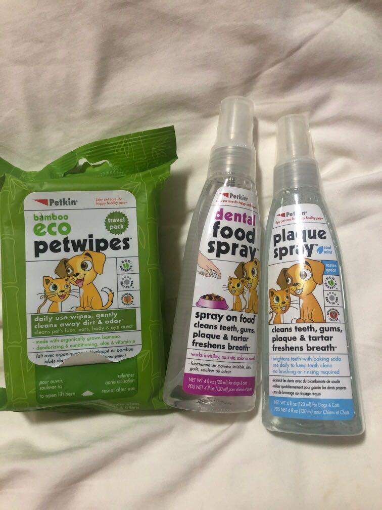 Petkin plaque spray sales