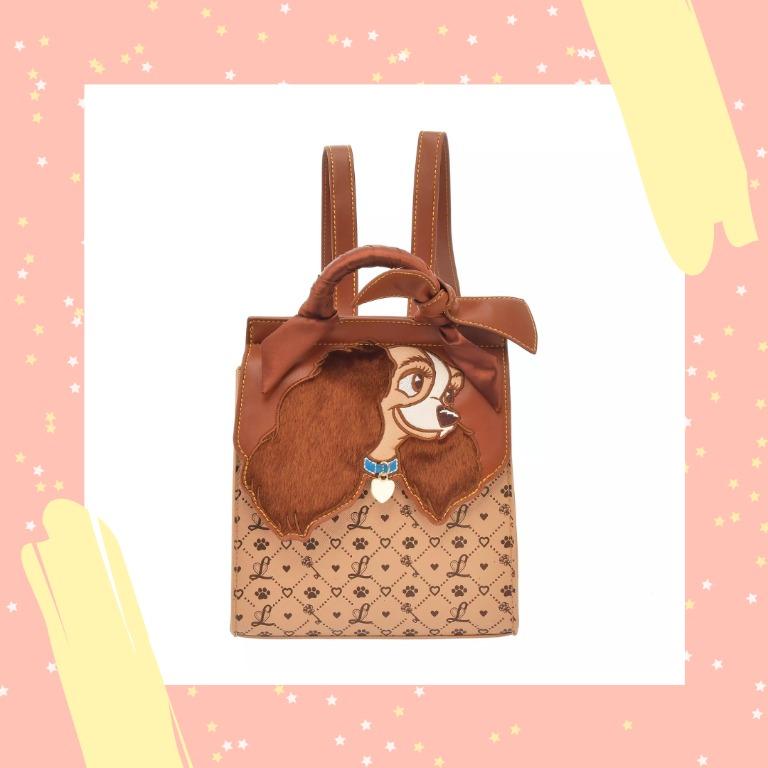 PO Authentic Japan Tokyo Disney Resort Danielle Nicole Lady and the Tramp Lady Rucksack Backpack