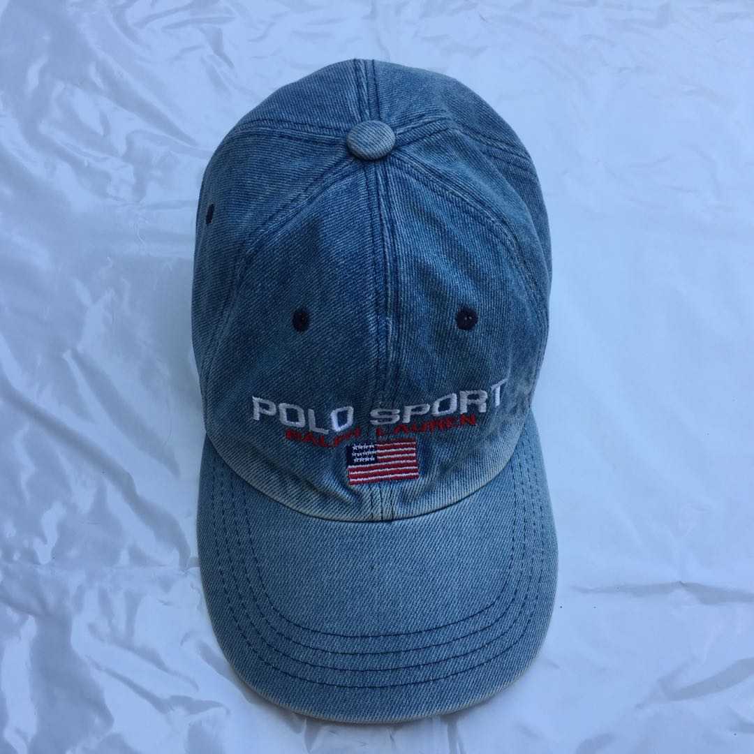Polo sport denim cap top