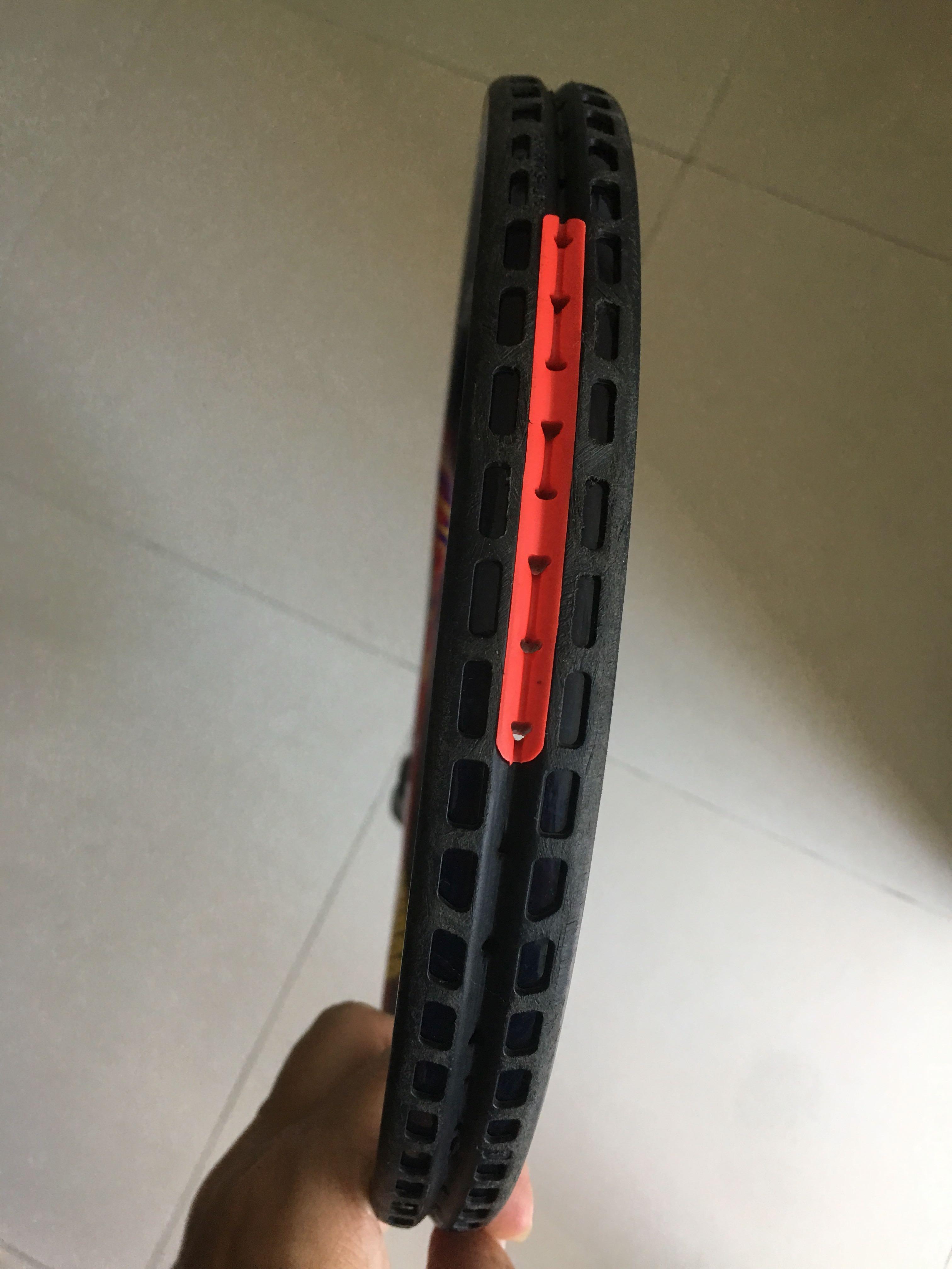 Prince Thunder Bolt Midplus 100 Longbody tennis racket, Sports