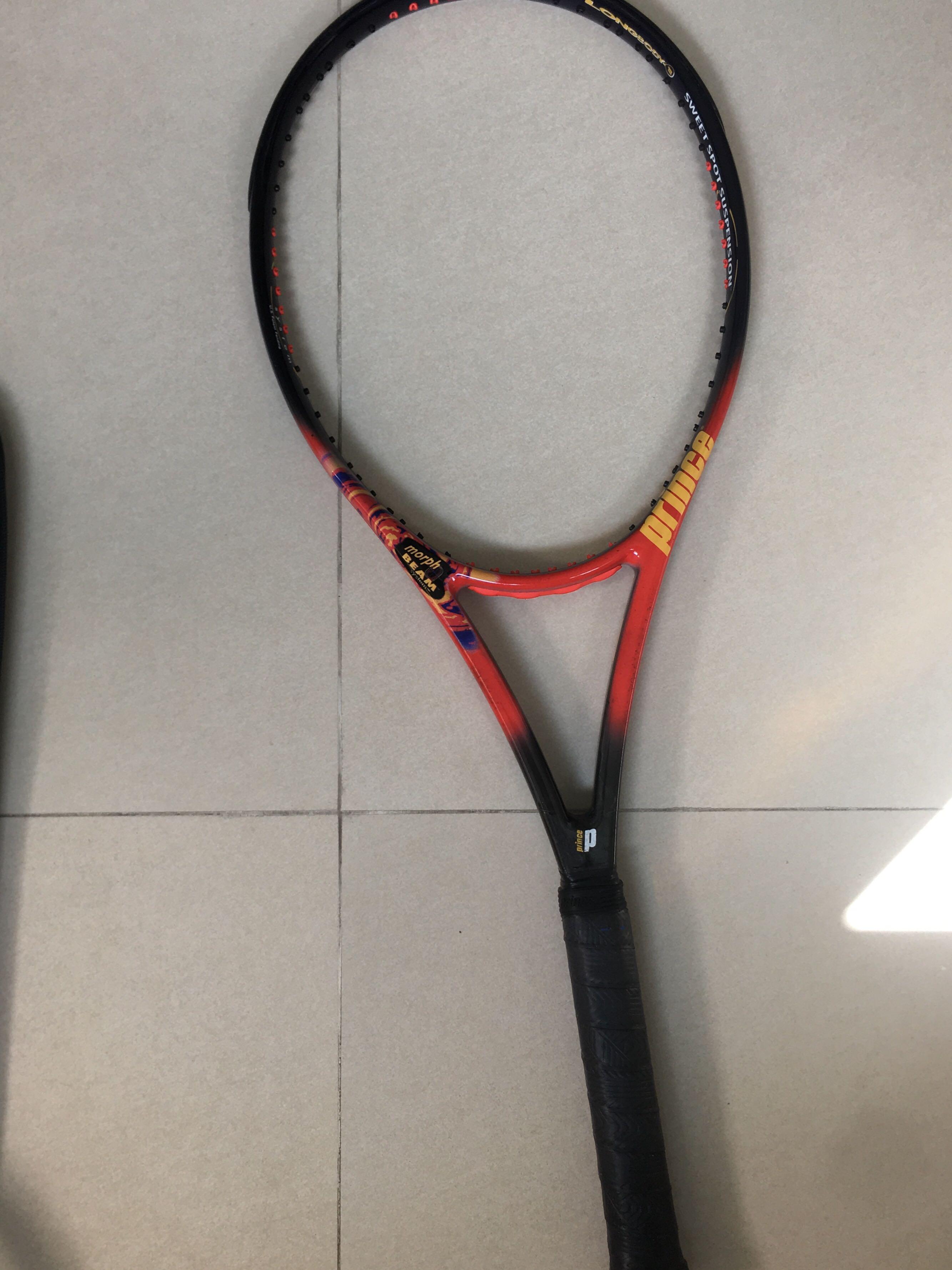 Prince Thunder Bolt Midplus 100 Longbody tennis racket, Sports