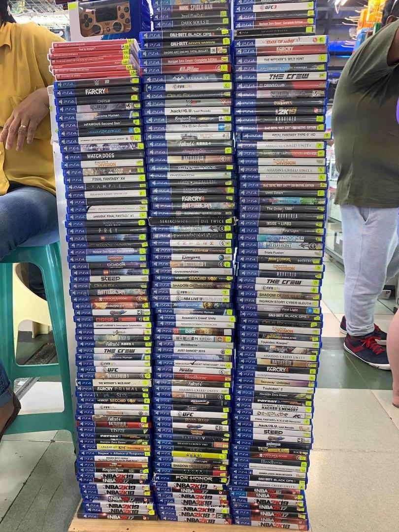 PS4/PS3/XBOX360/ONEGAMES NEW AND USED (Category: PlayStation) located in San Juan City. Submitted by abdul199x (Listing ID 1076300117, Image 2). Description: For Sale or Trade Mode of Payment: Gcash/Maya/ Bank Transfer Mode of Delivery: LBC/JNT/ Lalamove Location: San Juan.
