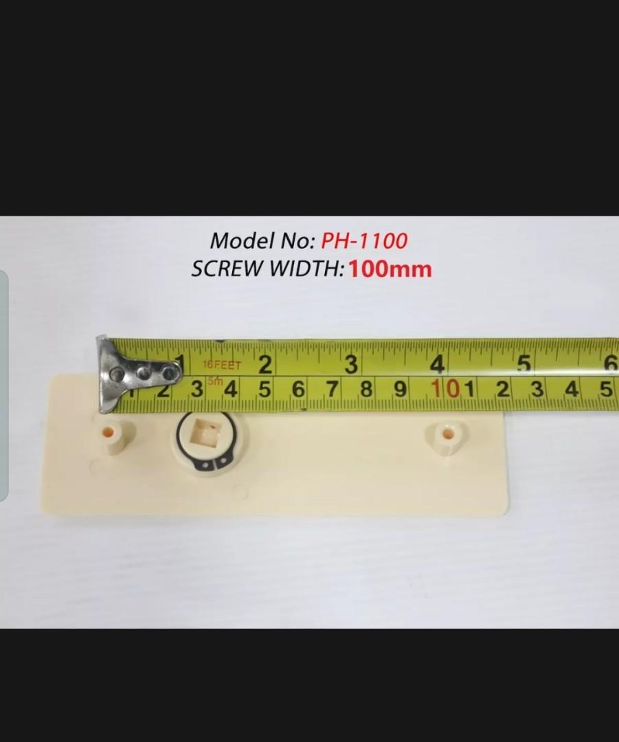 PVC Bifold Toilet Door Handle, Everything Else on Carousell