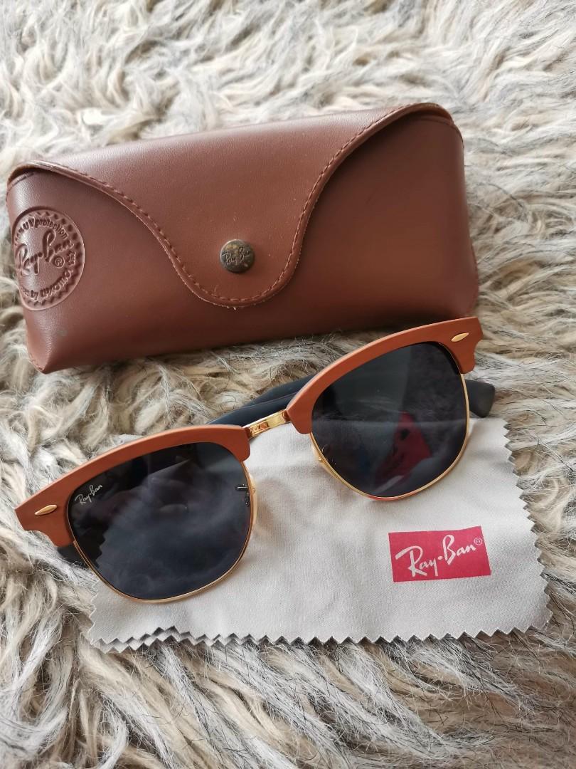 Ray-Ban Clubmaster Wood (Special Edition), Women's Fashion, Watches &  Accessories, Sunglasses & Eyewear on Carousell