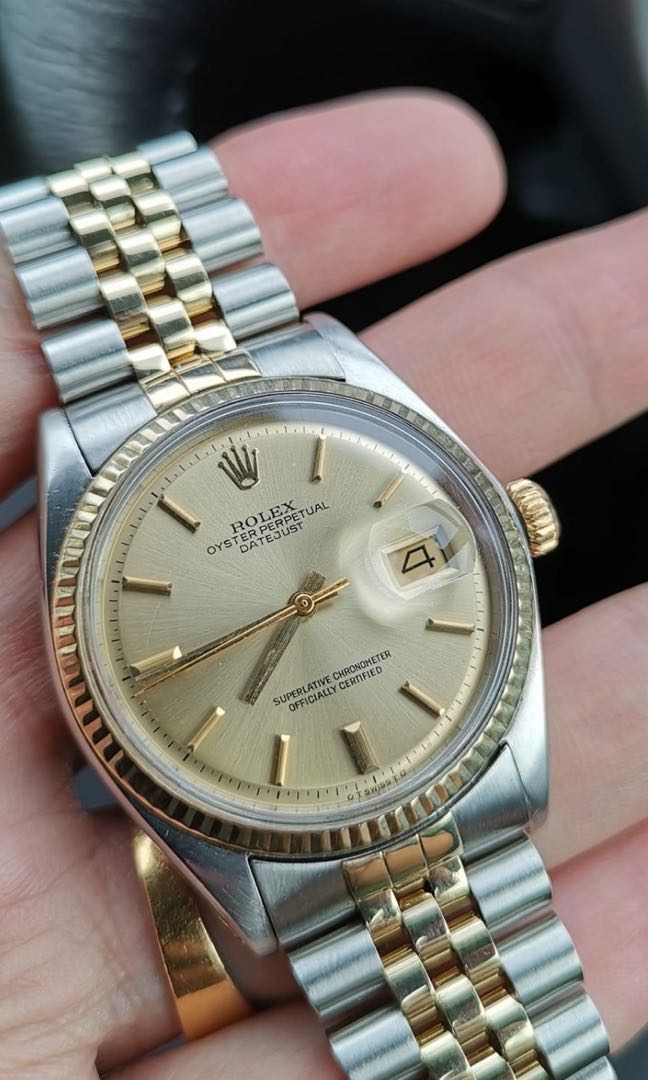 Rolex Datejust 1601, Men's Fashion, Watches & Accessories, Watches on  Carousell