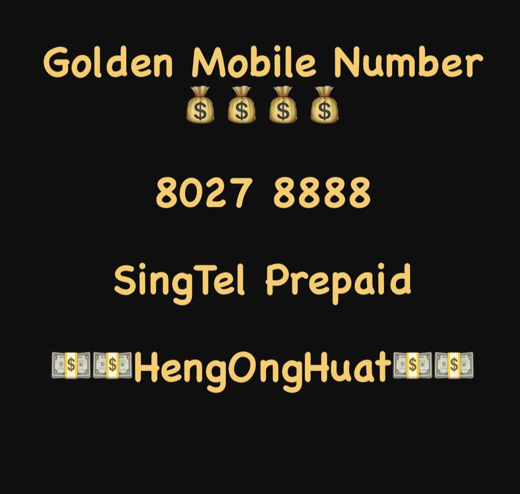 SG Golden Number, Mobile Phones & Gadgets, Mobile & Gadget Accessories