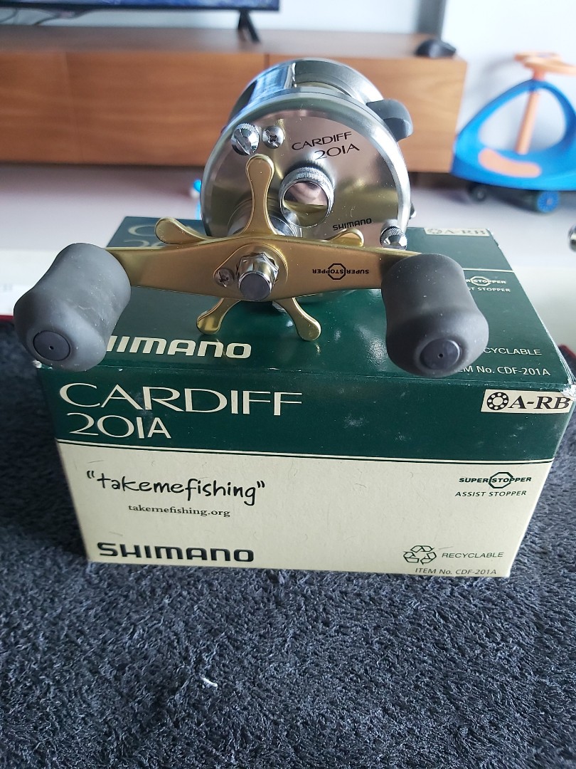 Shimano Cardiff 201A Lefty, Sports Equipment, Bicycles  Parts, Parts   Accessories on Carousell