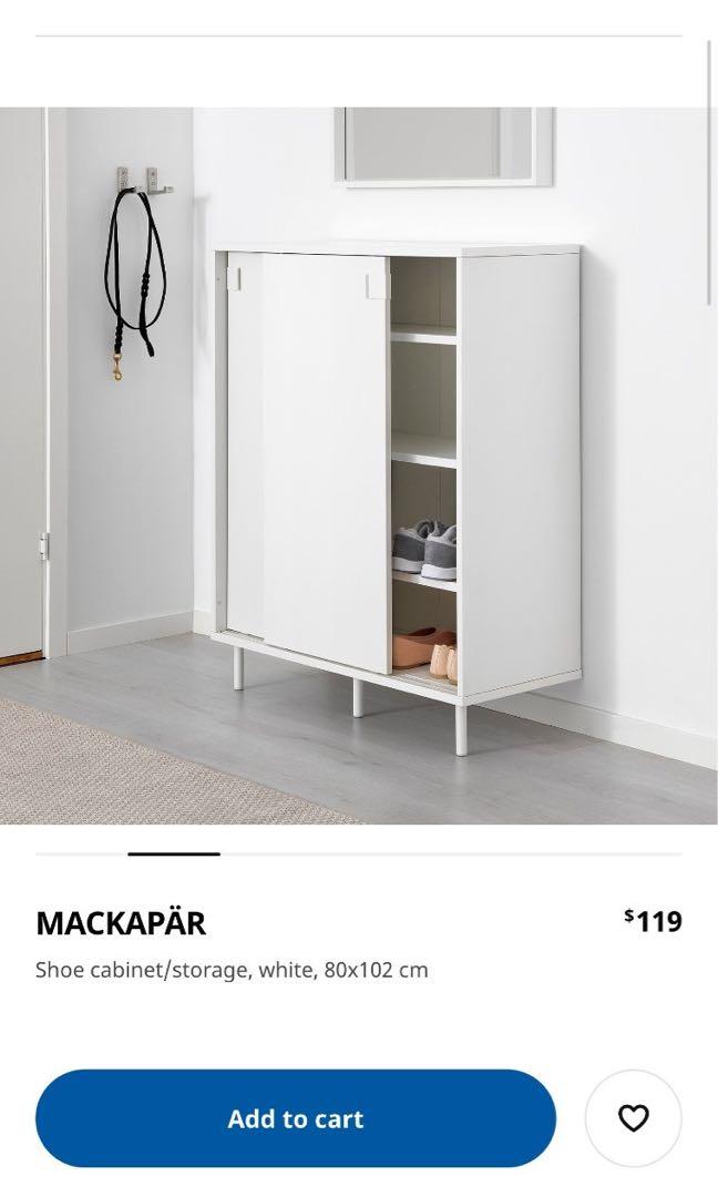 Shoe Cabinet Ikea Furniture Home Living Furniture Tables Sets on Carousell