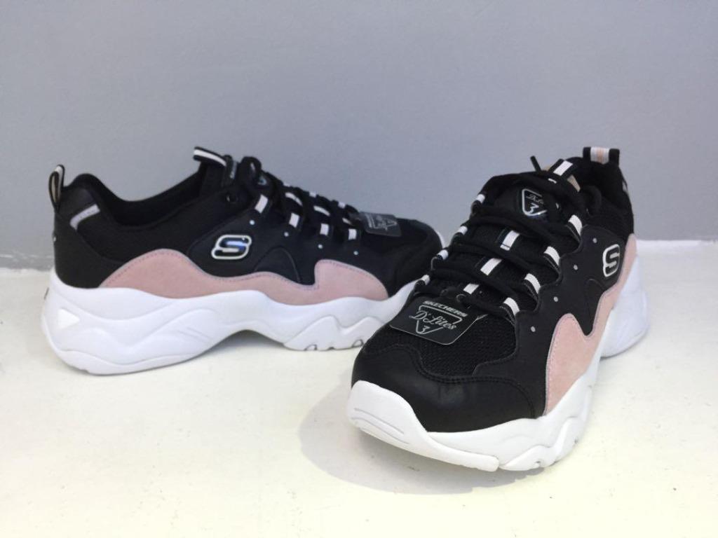 Skechers d'lites 3 noir hot sale