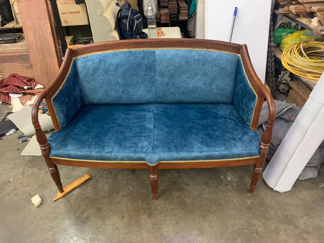 Sofa Refurbish, Furniture & Home Living, Furniture, Sofas on Carousell