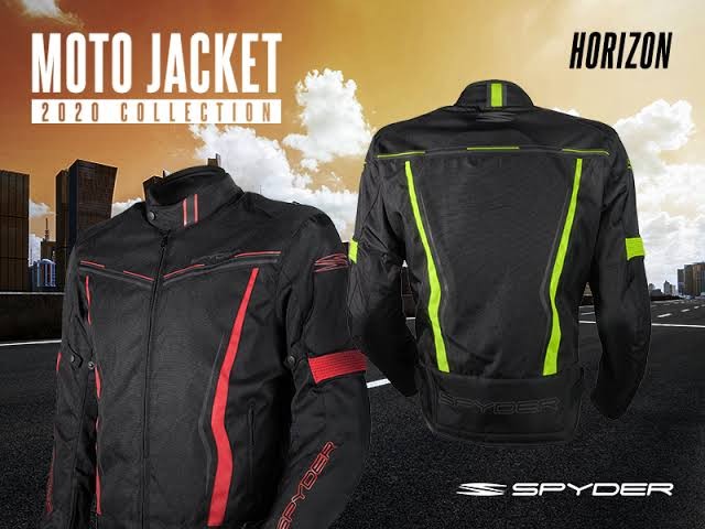 Spyder motorcycle jacket top