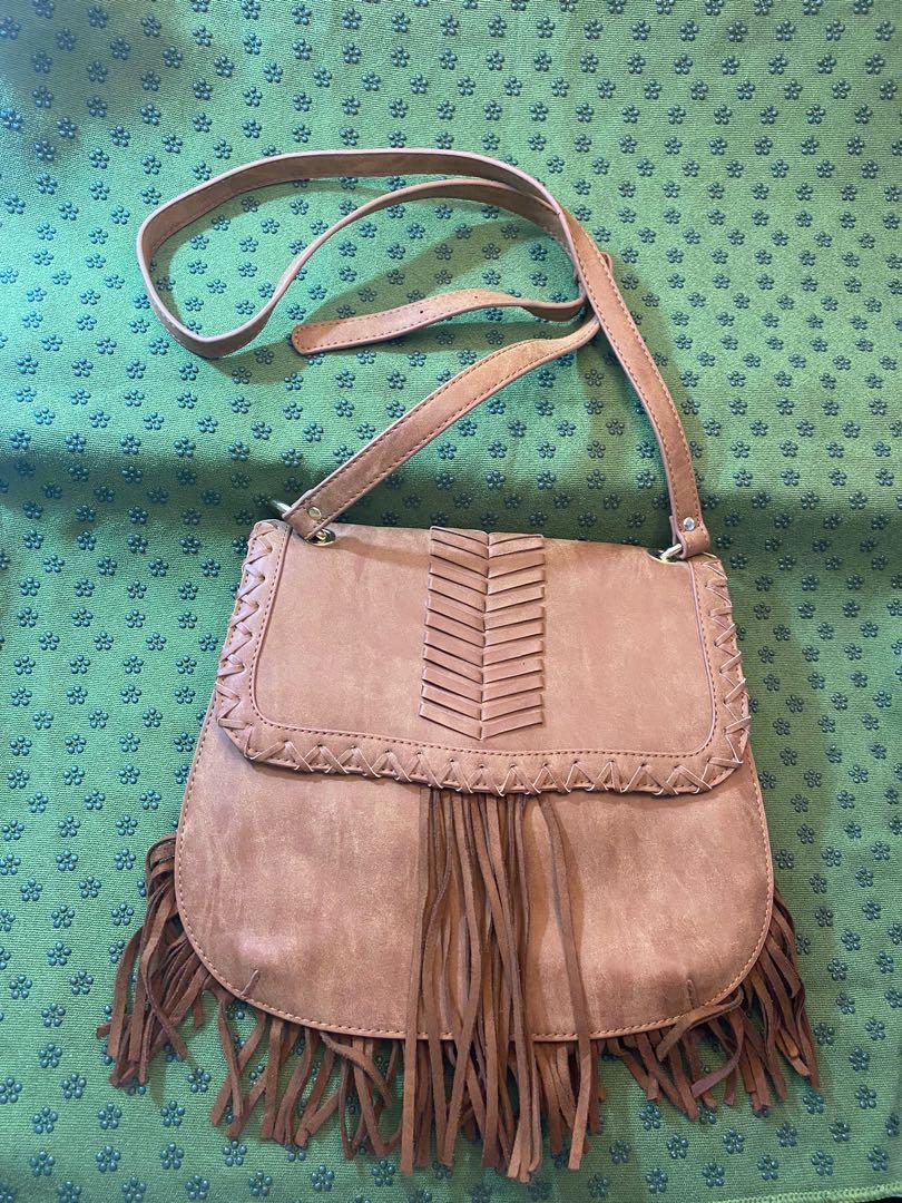 Steve madden fringe crossbody bag top