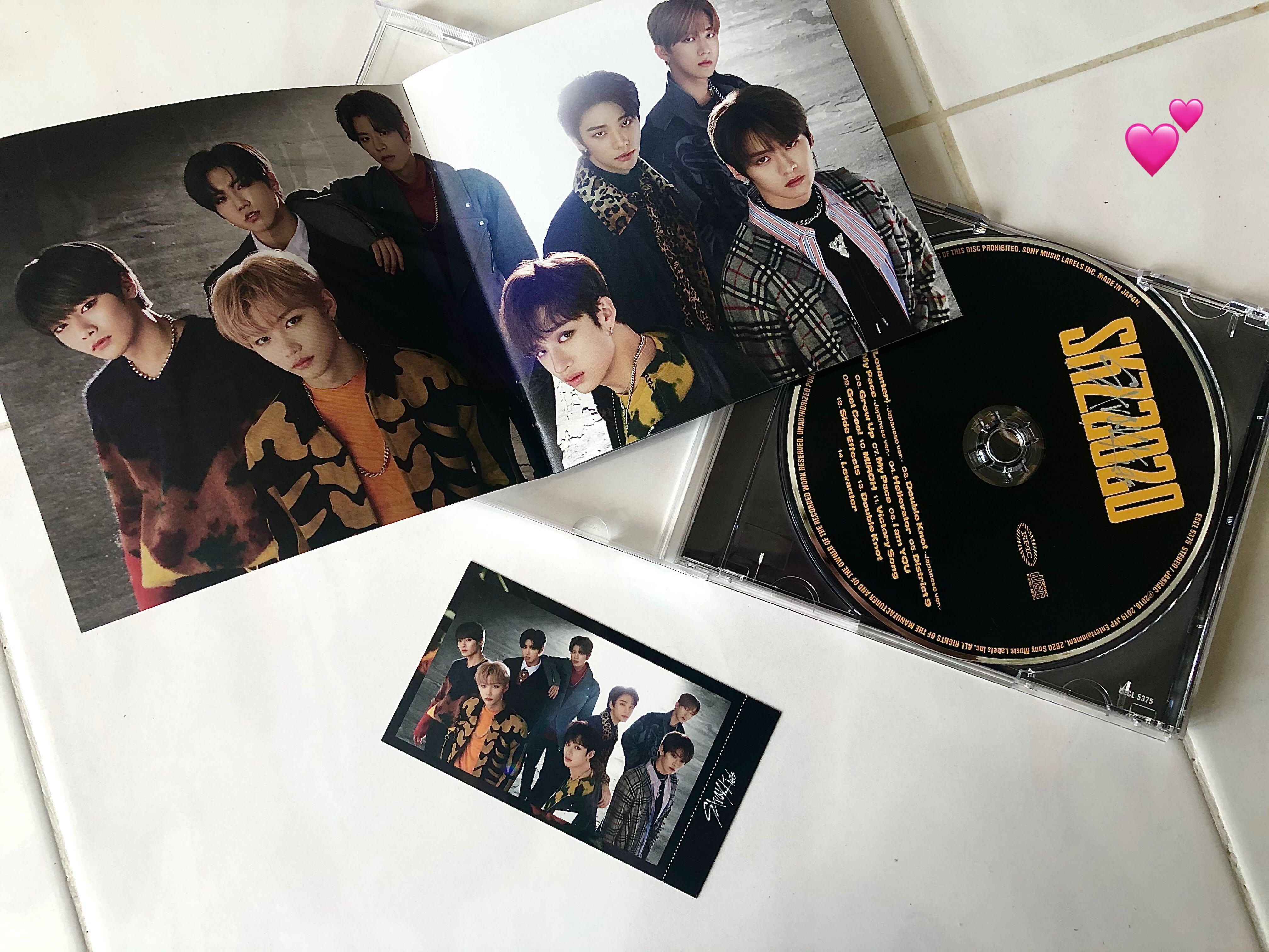 Stray kids japan album skz2020 limited edition cd {full set