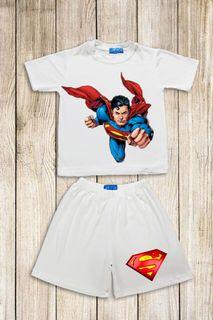 SUPERMAN KIDS TERNO SHIRT & SHORT