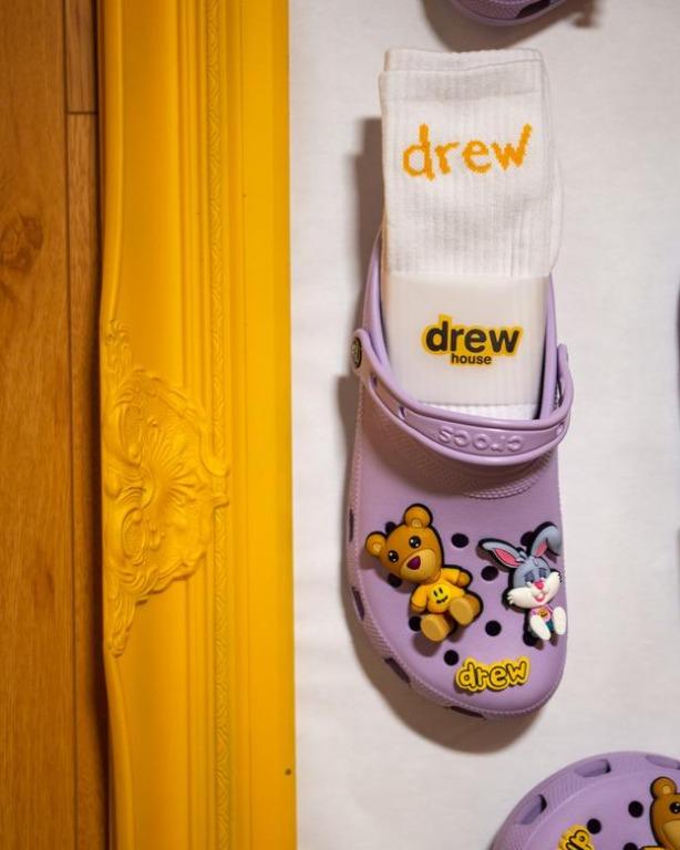 Crocs x justin sales bieber x drew