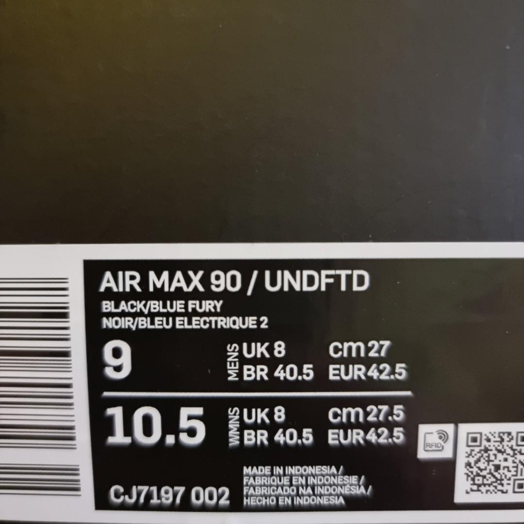 Nike air max cheap 27 black blue fury