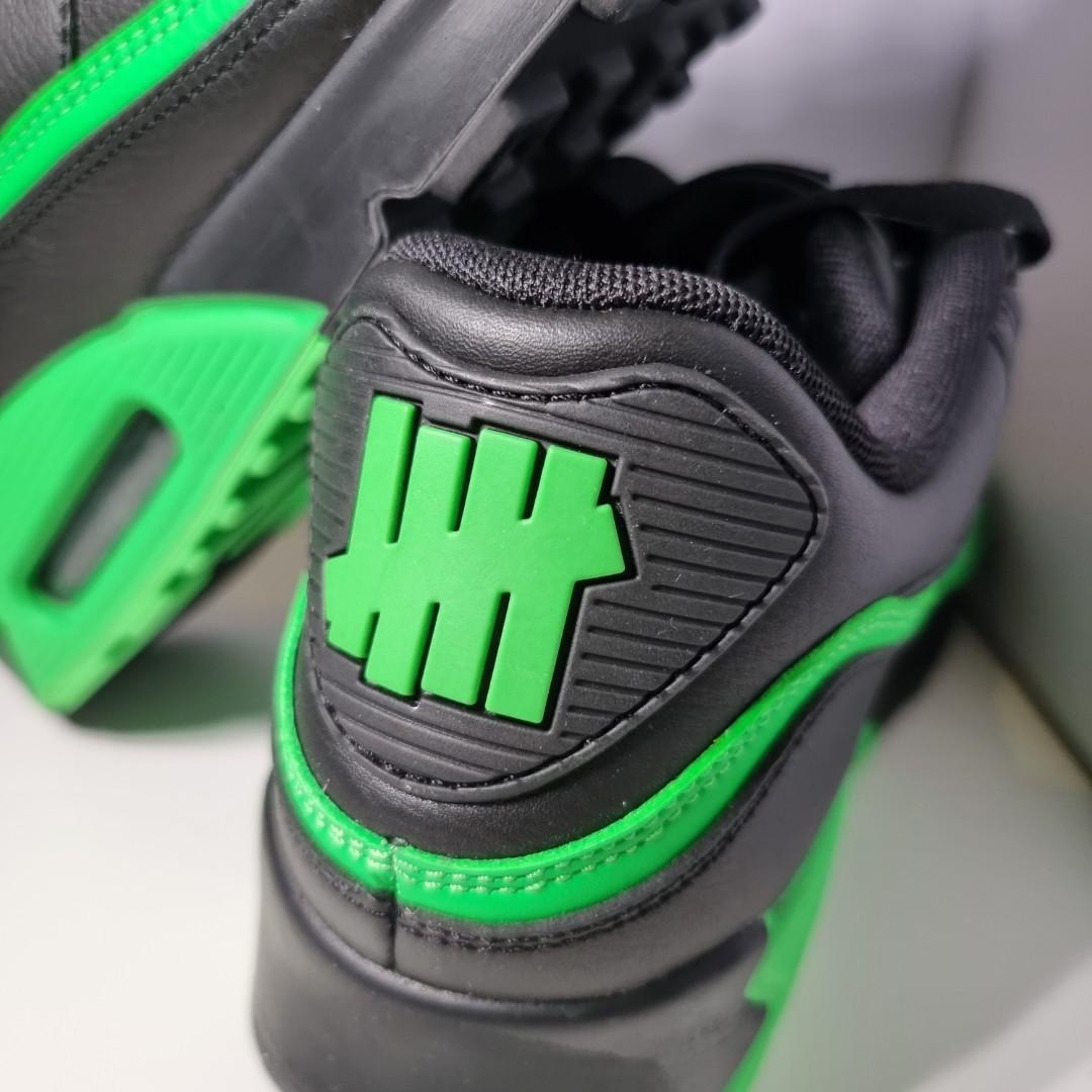 Undefeated air max 90 black green spark hotsell