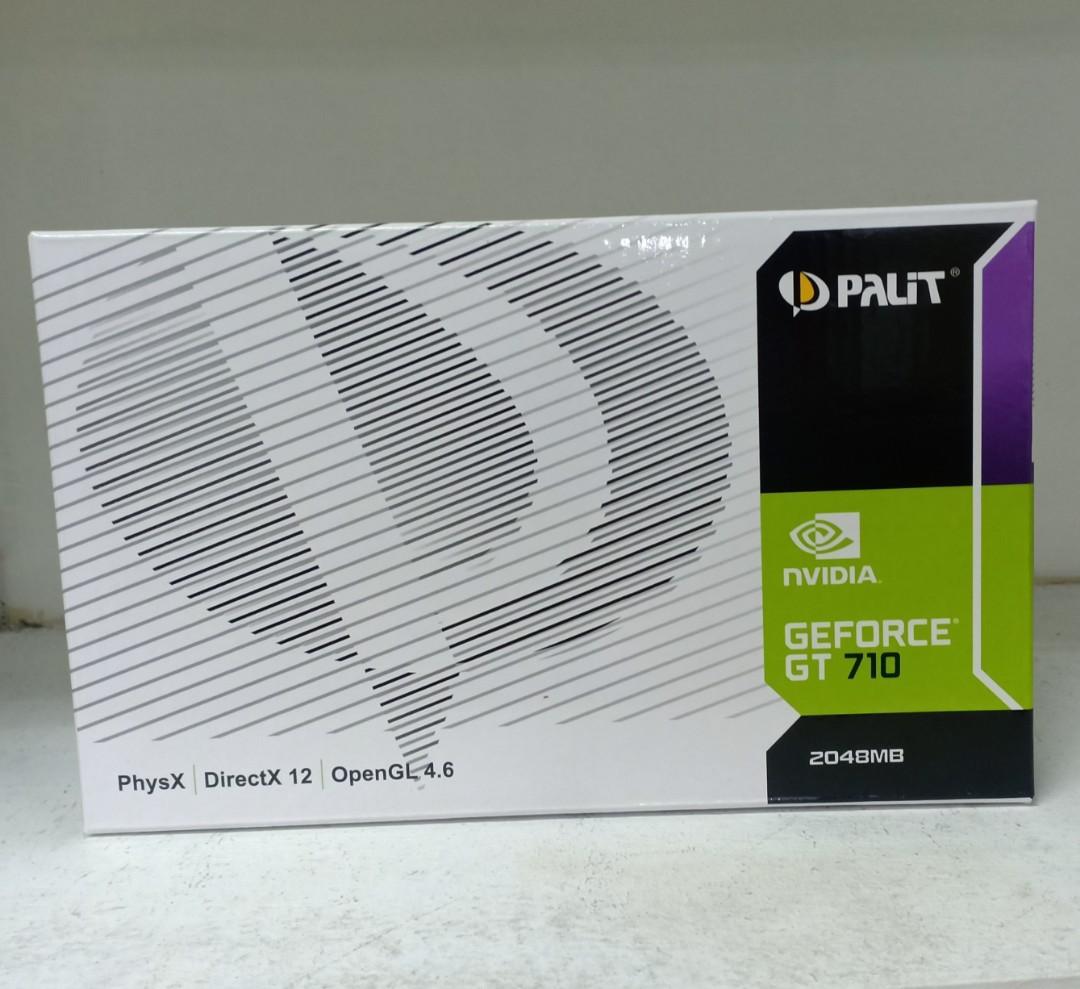 Videocard (Category: Computer Parts) located in Quezon City. Submitted by monasa (Listing ID 1076188301, Image 3). Description: 2gb Palit GT710 Ddr3 64bit VGA,DVI,HDMI,.