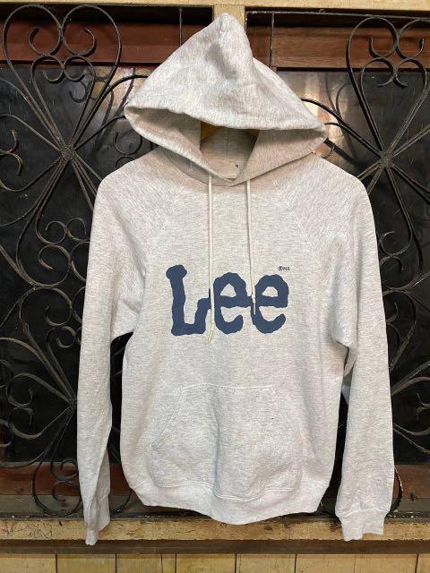 Vintage Lee Hoodie Men s Fashion Tops Sets Hoodies on Carousell