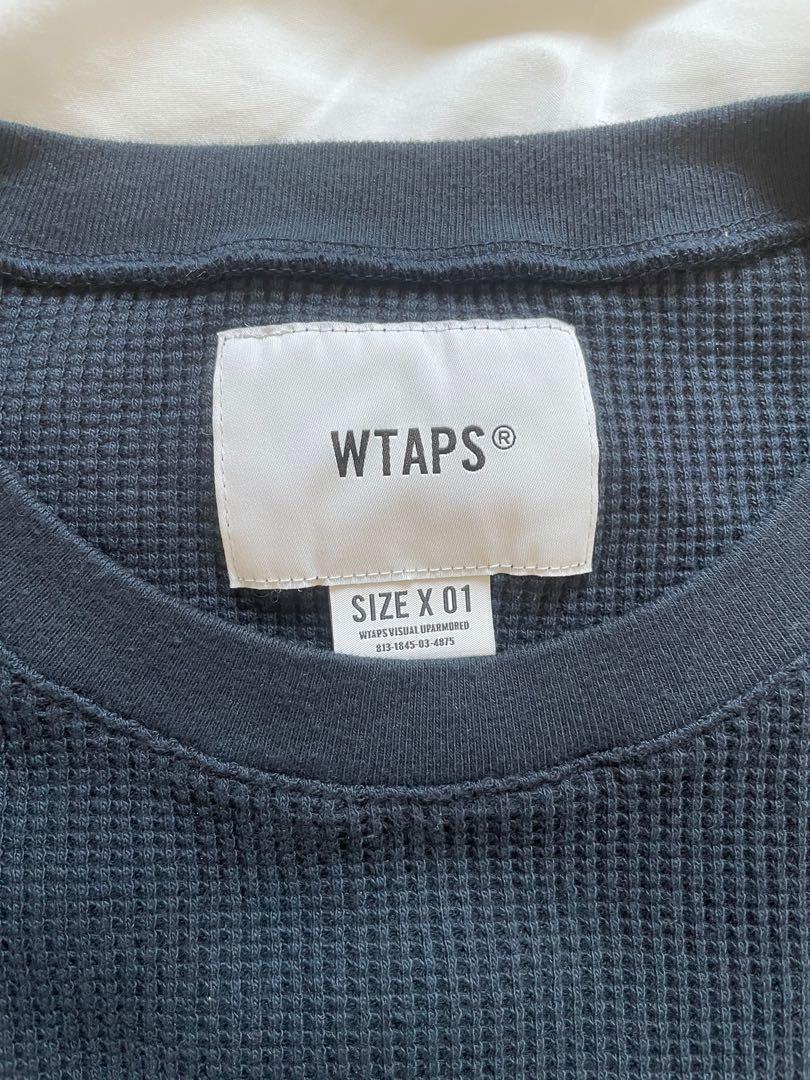 WTAPS 20SS WAFFLE LS COTTON NAVY S, 男裝, 外套及戶外衣服- Carousell