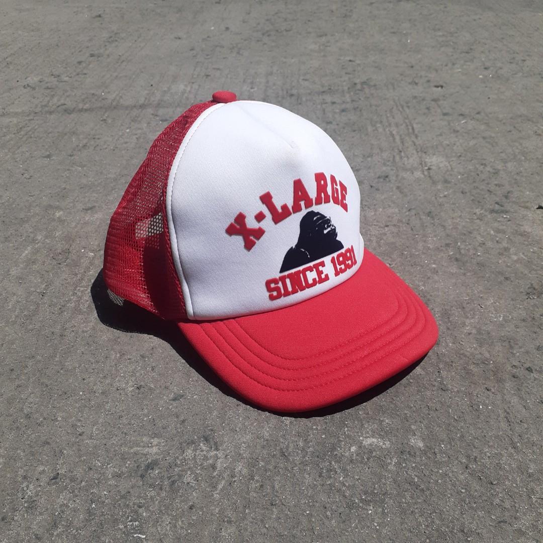 X Large Trucker Cap Men S Fashion Watches Accessories Caps Hats On Carousell