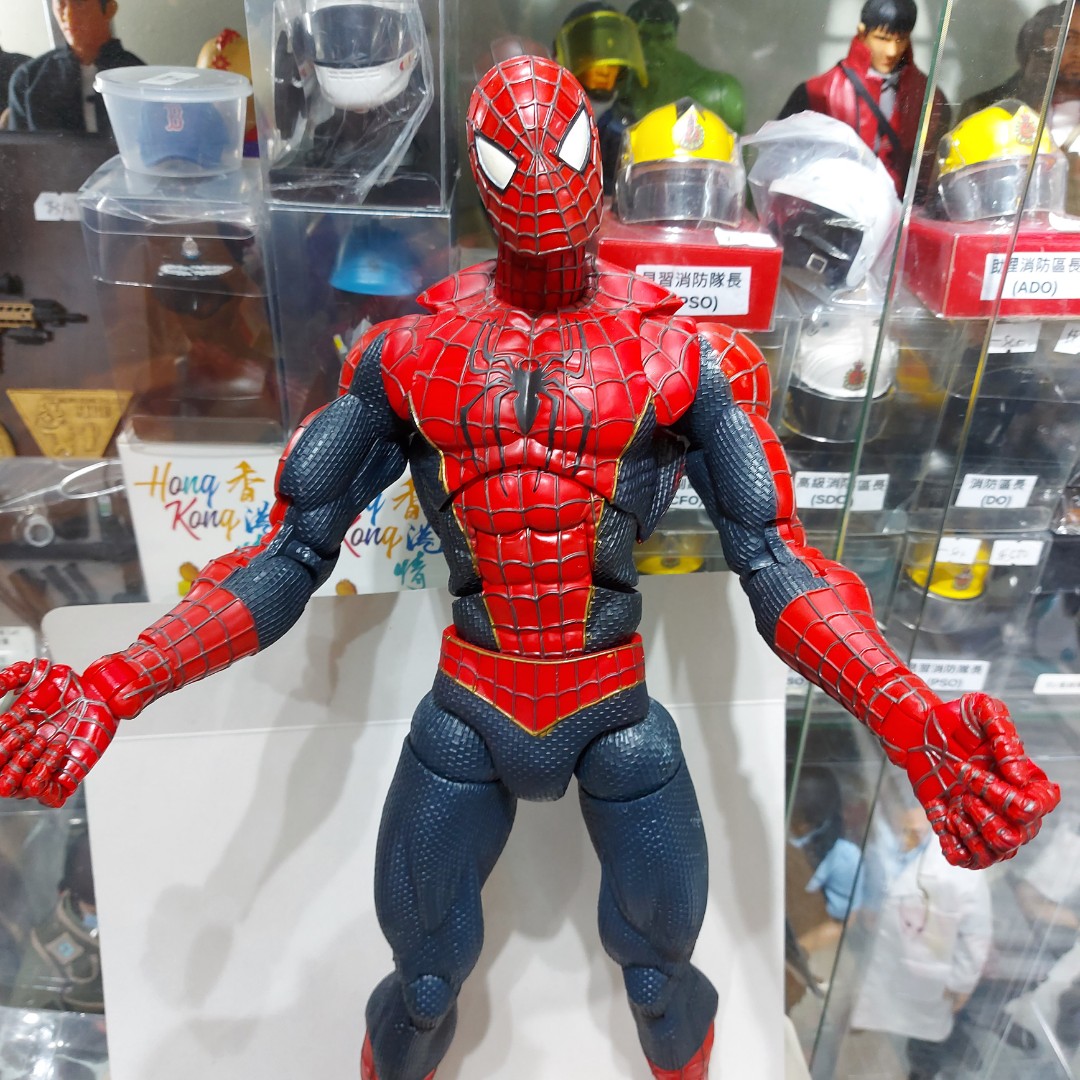 中古二手1 4 Marvel Dc Spiderman可動大膠figure 玩具 遊戲類 玩具 Carousell