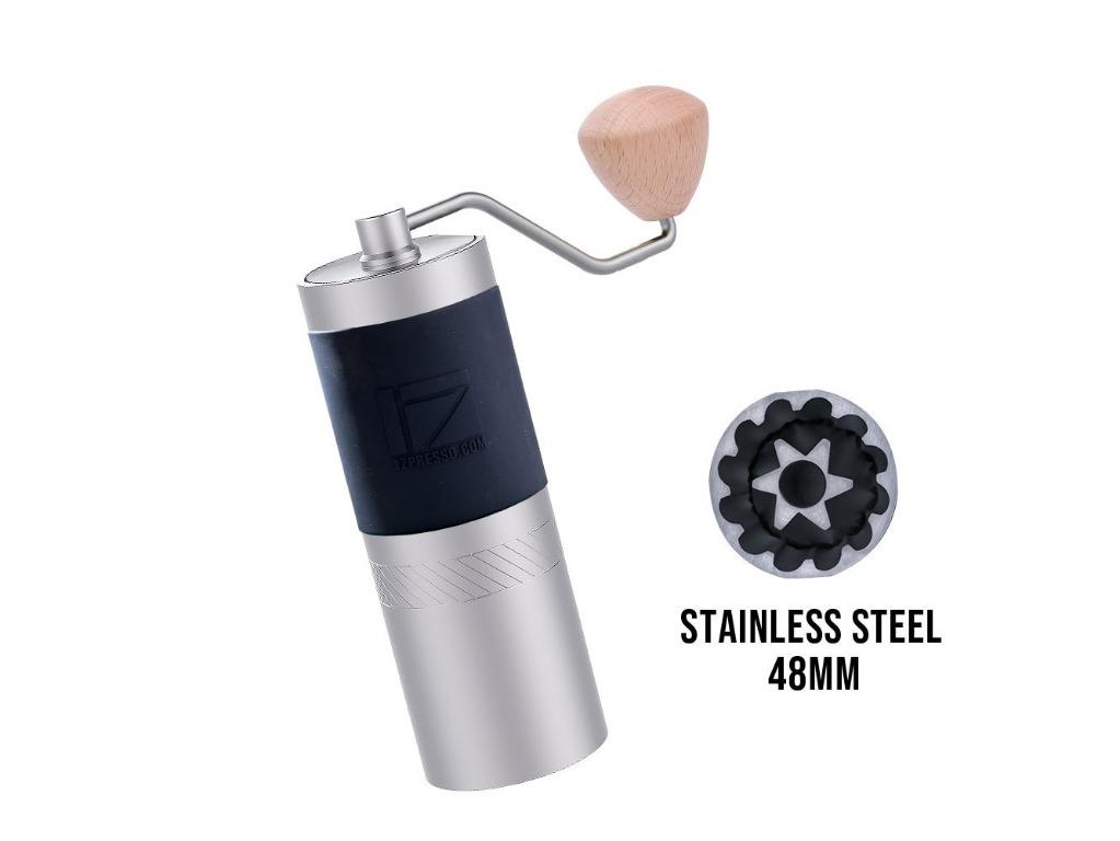 1Zpresso JX Manual Coffee Grinder (Category: Beverages) located in Mandaluyong City. Submitted by barista.essentials (Listing ID 1072681972, Image 1). Description: 1Zpresso JX Manual Coffee Grinder is a heavy duty performance grinder. It uses a 48MM stainless steel burr with internal adjustment and weighs 650g. It allows you to finish your grind faster than most grinders. Brewing Method: Pour Over, Aeropress, French Press etc... Capacity: 30-35g 