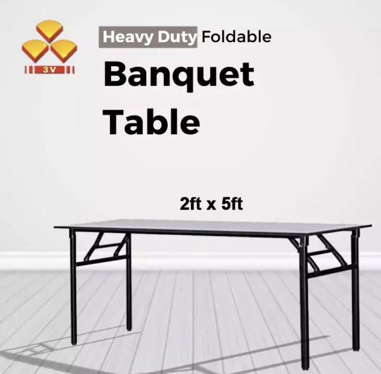 3 x best sale 5 folding table