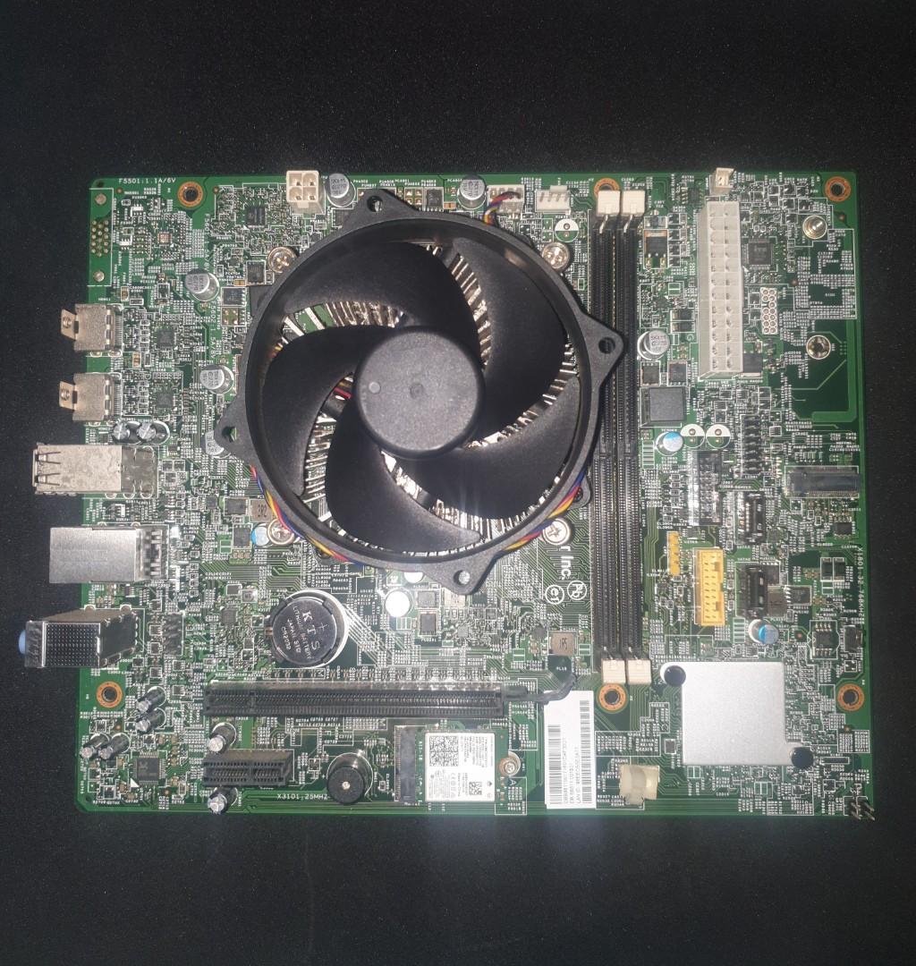 Motherboard i7 7700 top