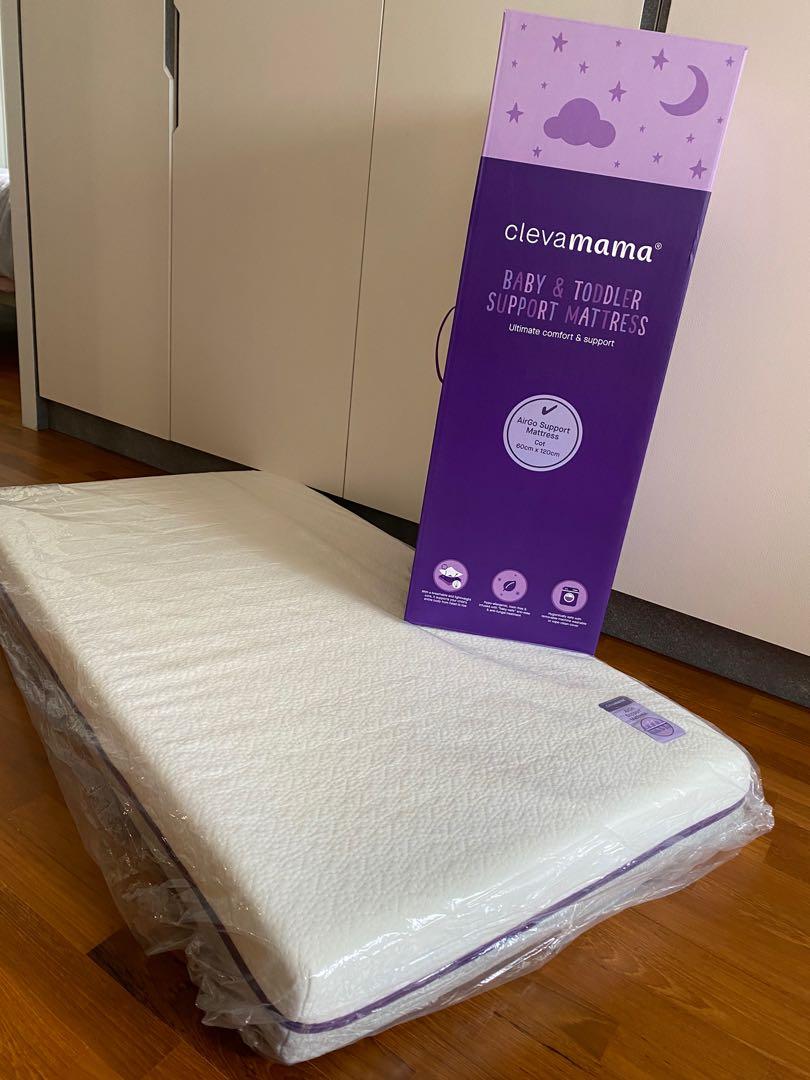 Clevamama cot store bed mattress protector