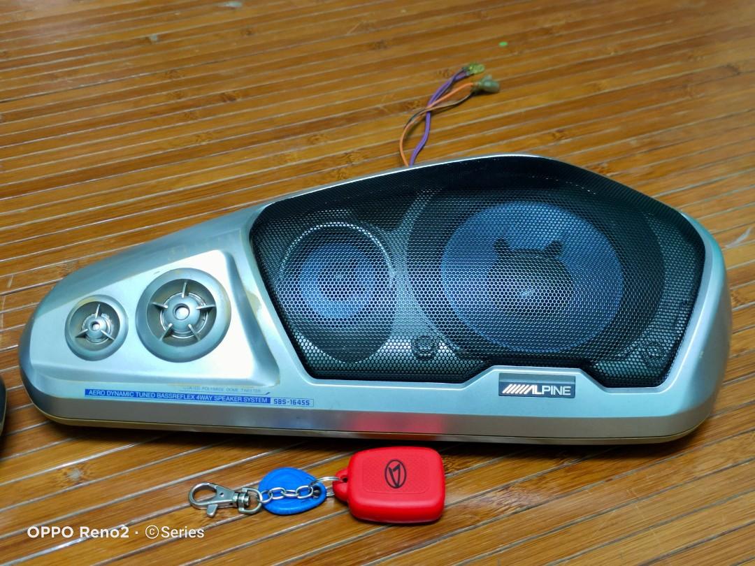 ALPINE　置き型スピーカー　SBS-16455 ALPINE 置き型スピーカー SBS-16455 （Alpine speaker bantal