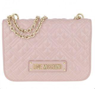 Authentic Love Moschino Diamond Quilted Blush Pink 2 Way Bag