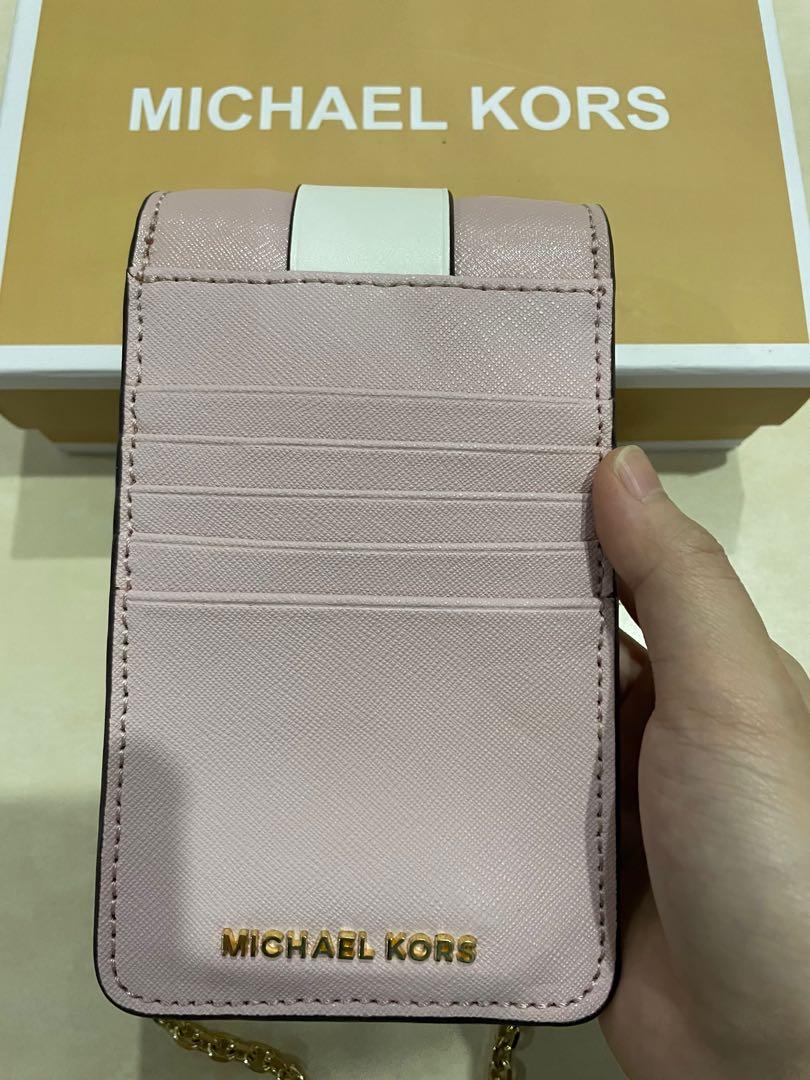 MICHAEL KORS - Small Tri-Color Saffiano Leather Smartphone Crossbody Bag -  NWT $120.00 - PicClick
