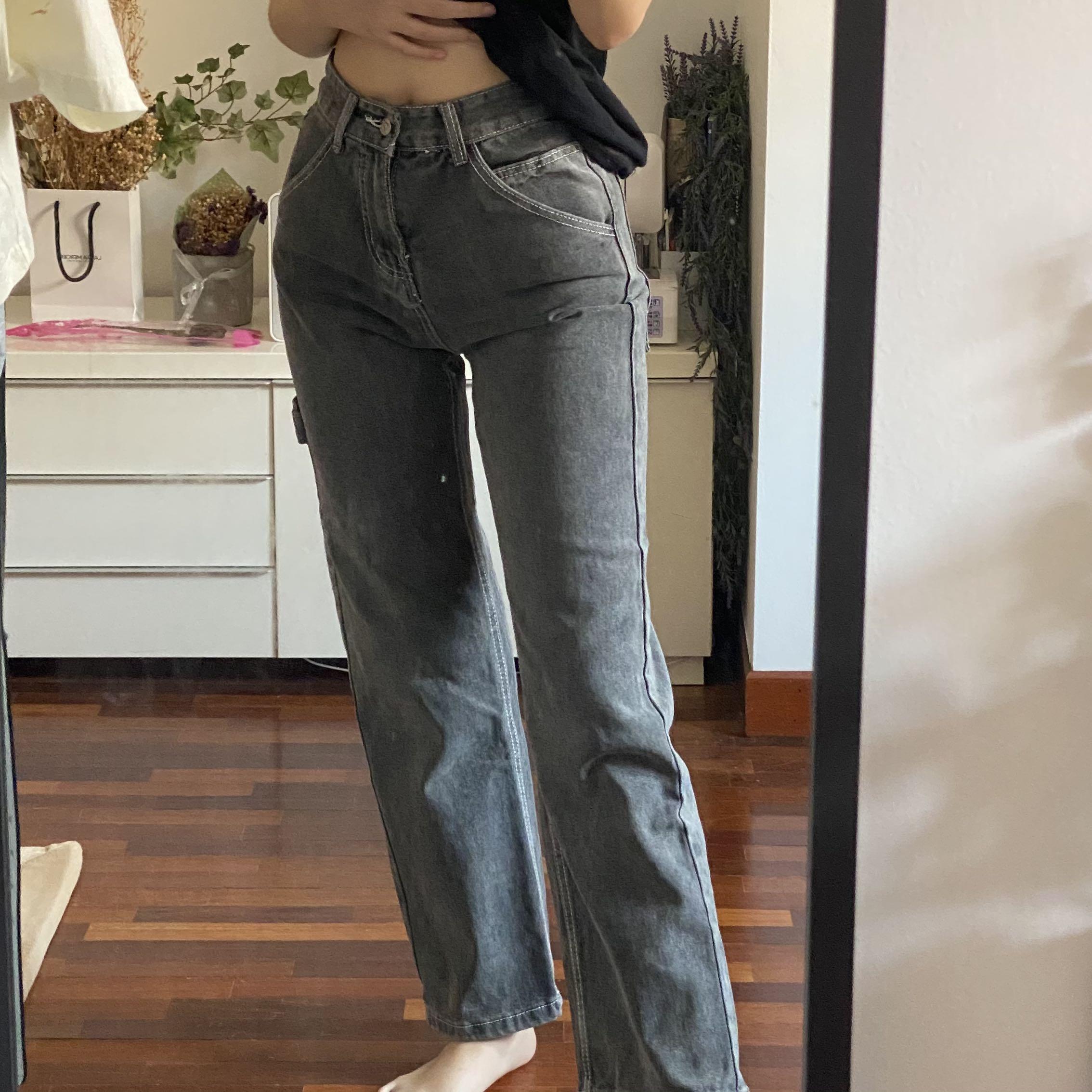 long dad jeans