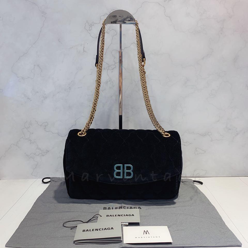 Balenciaga BB Round Chain Bag Carousell